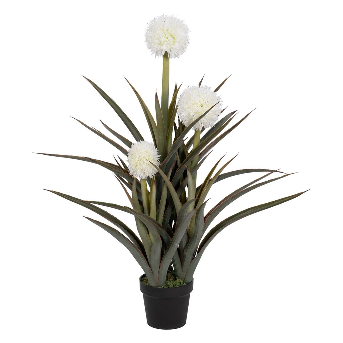 Dekorativ växt Bambu Polyetylen Järn Cement 45 x 45 x 100 cm