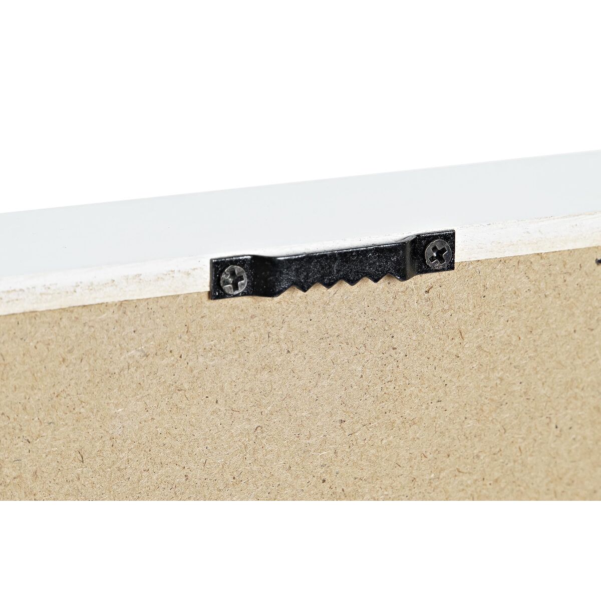Väggdekoration DKD Home Decor Vit Brun Hus Urban 40 x 3,5 x 20 cm - 5