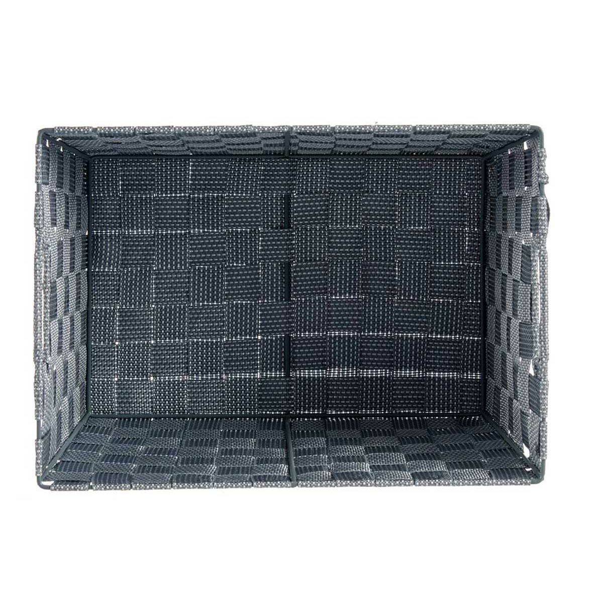 Tvättkorg Kipit Grå Tyg Flätning 10 L 25 x 20,5 x 35 cm (12 antal) - 4
