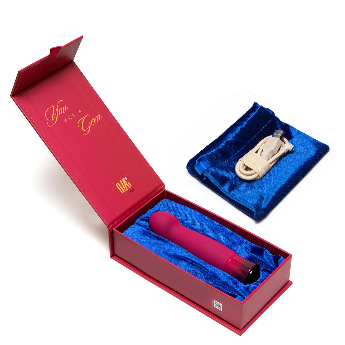 Minivibrator Blush Gem Classy Garnet Röd - 7