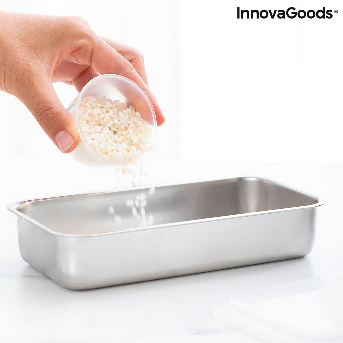 Elektrisk ånglunchlåda med recept 3-i-1 Beneam InnovaGoods (Renoverade A) - 7