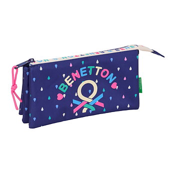 Bag Benetton Drop Multicolour 22 x 12 x 3 cm