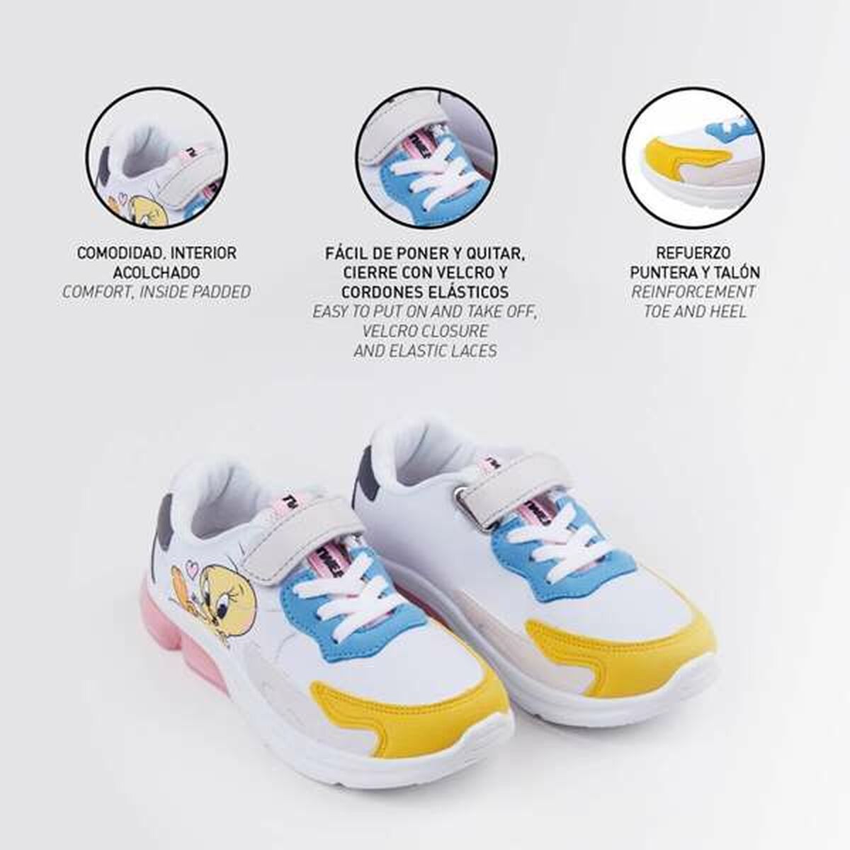 Sportskor för barn Looney Tunes Multicolour - 5