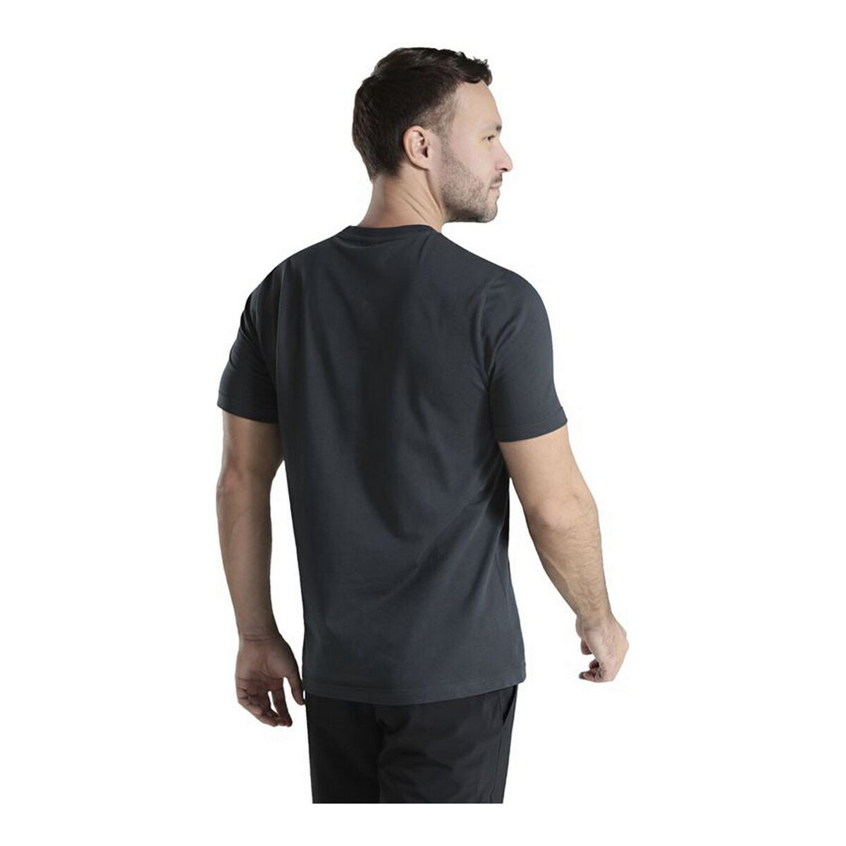 T-shirt med kortärm Herr Reebok  Classic Trail Svart - 2