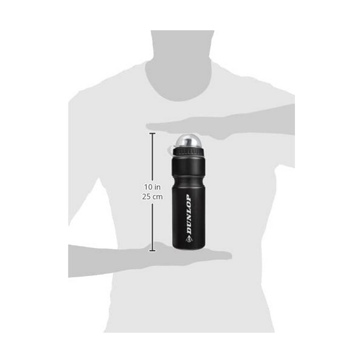 Vattenflaska Dunlop Cykel polypropen 550 ml - 8