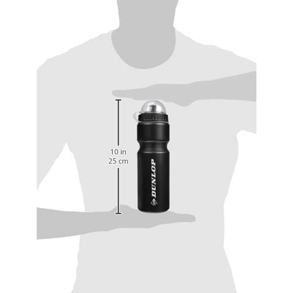 Vattenflaska Dunlop Cykel polypropen 550 ml - 6