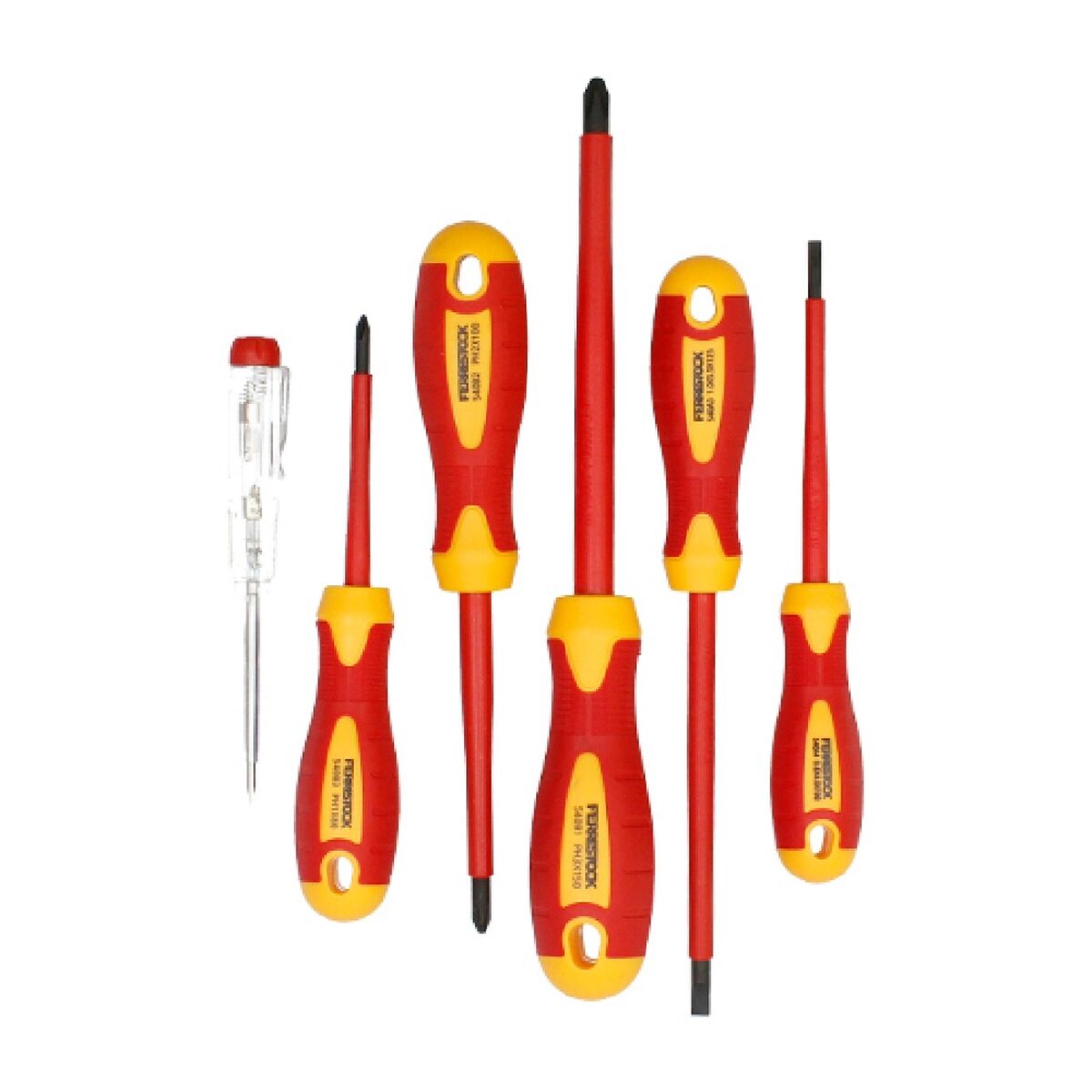 Skruvmejselset Ferrestock (6 pcs)