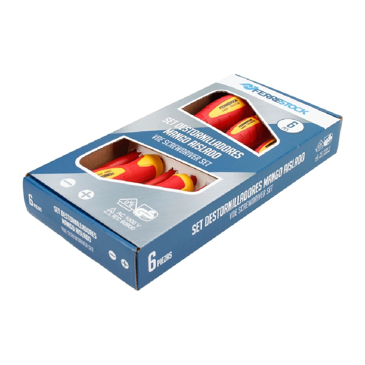 Skruvmejselset Ferrestock (6 pcs) - 2