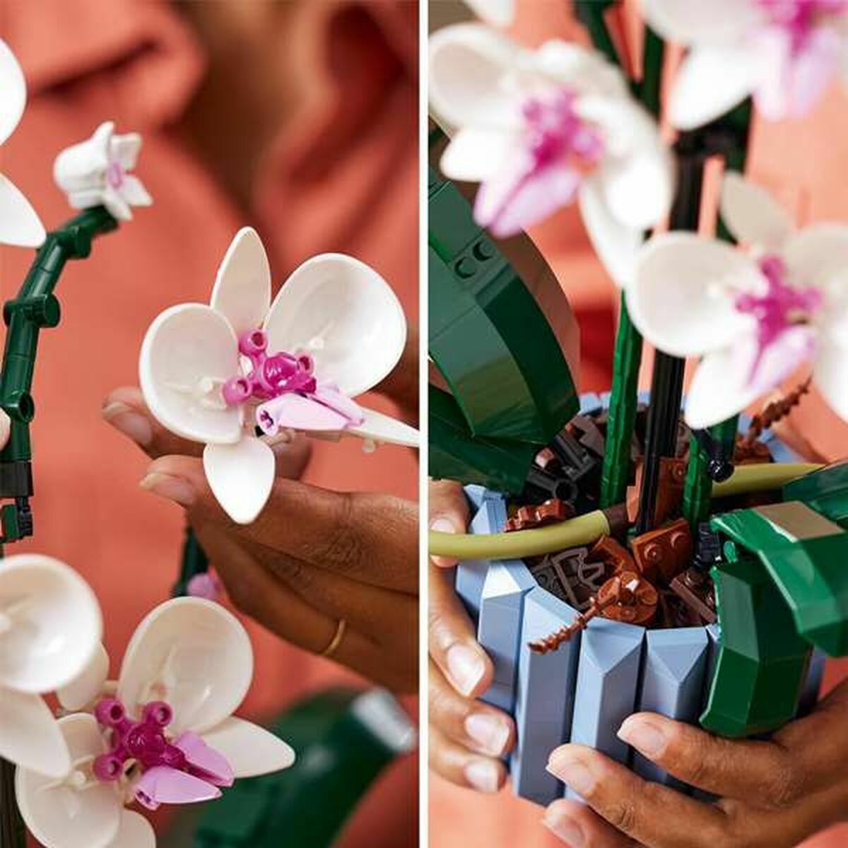 Byggsats Lego 10311 ORQUÍDEA Blå Multicolour 608 Delar - 4