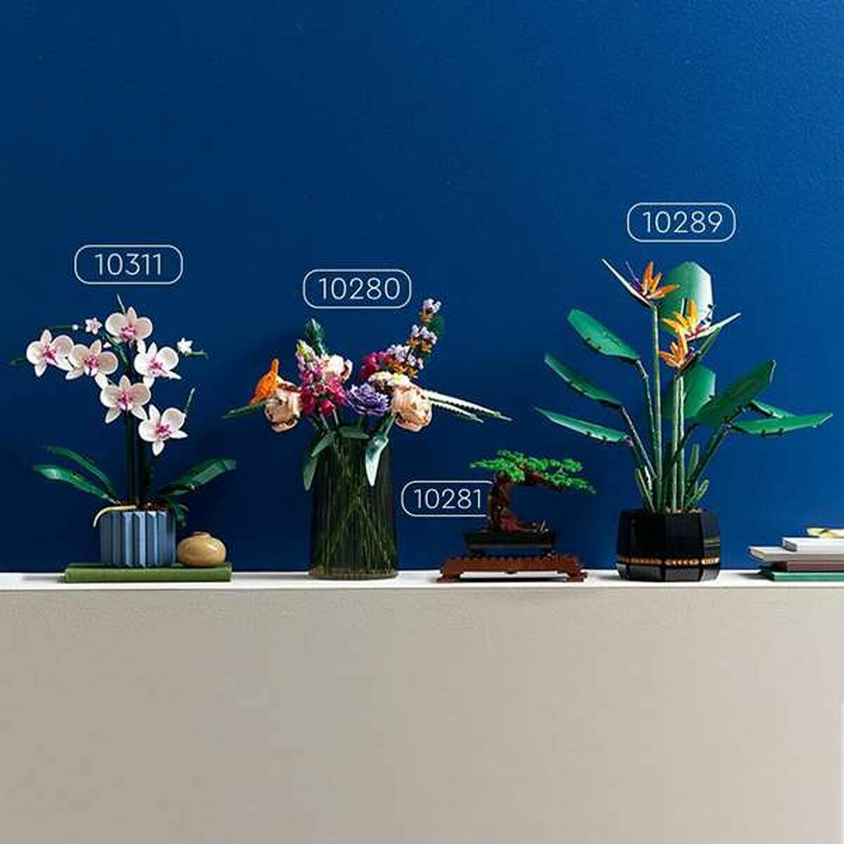 Byggsats Lego 10311 ORQUÍDEA Blå Multicolour 608 Delar - 5