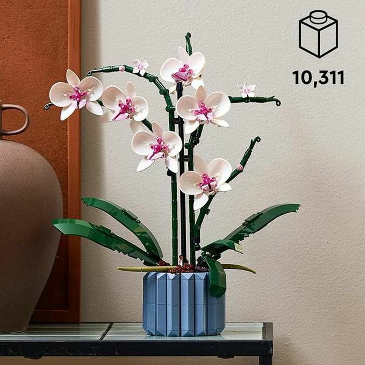 Byggsats Lego 10311 ORQUÍDEA Blå Multicolour 608 Delar - 2