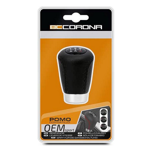 Växelspak BC Corona Sport Svart Läder - 2