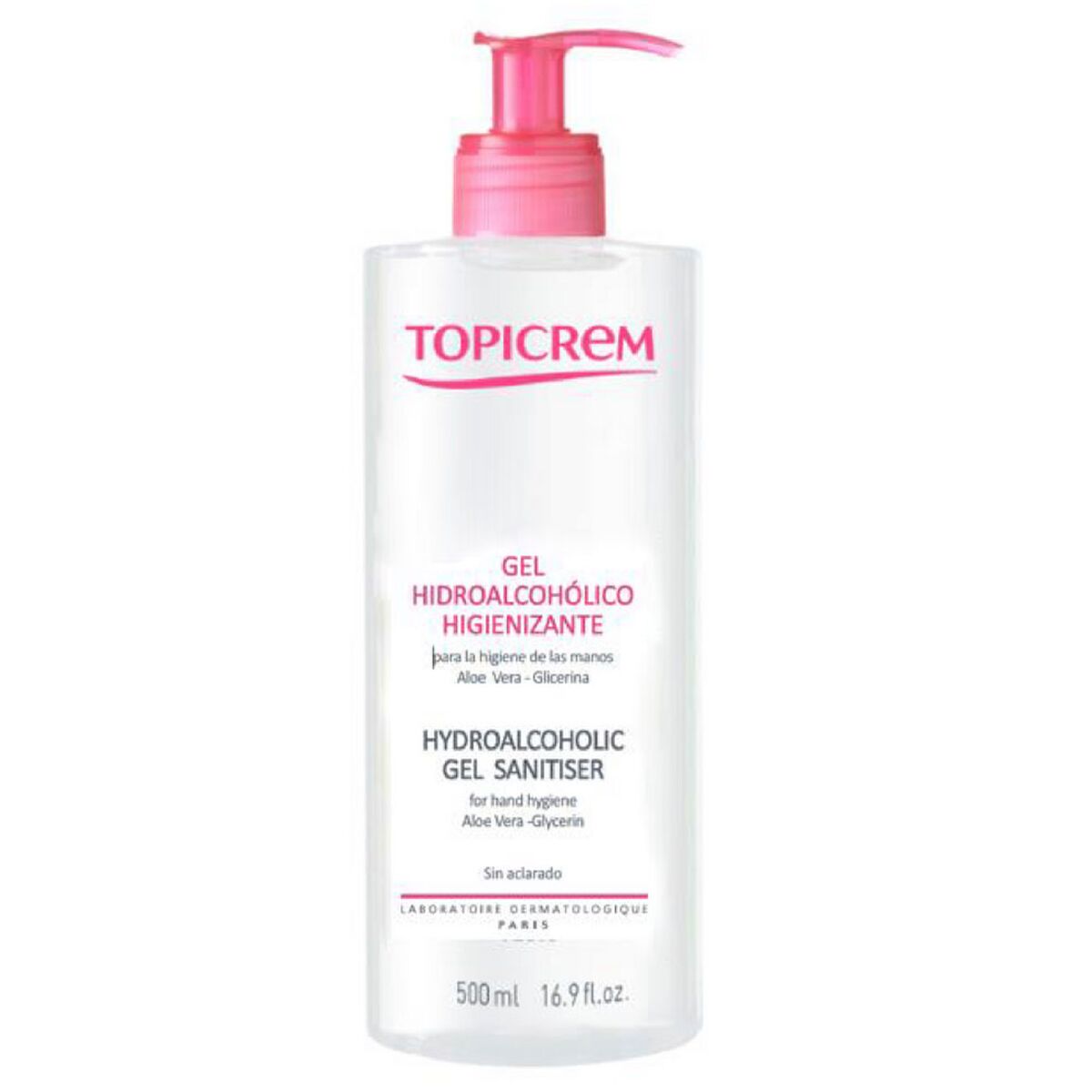 Hydroalkoholisk gel Topicrem Uh 500 ml