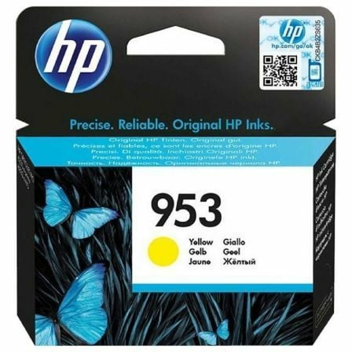 Original Bläckpatron HP F6U14AE#BGX Gul Magenta 50gr - 3