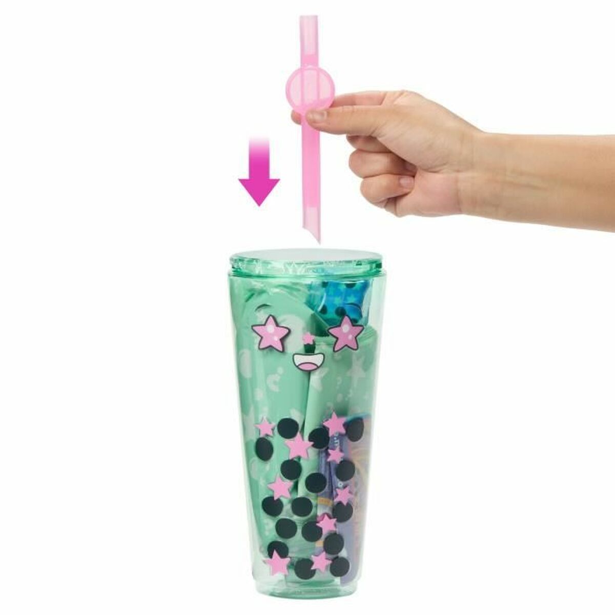 Babydocka med tillbehör Barbie Pop Reveal Scented Doll Bubble Tea Series - 4