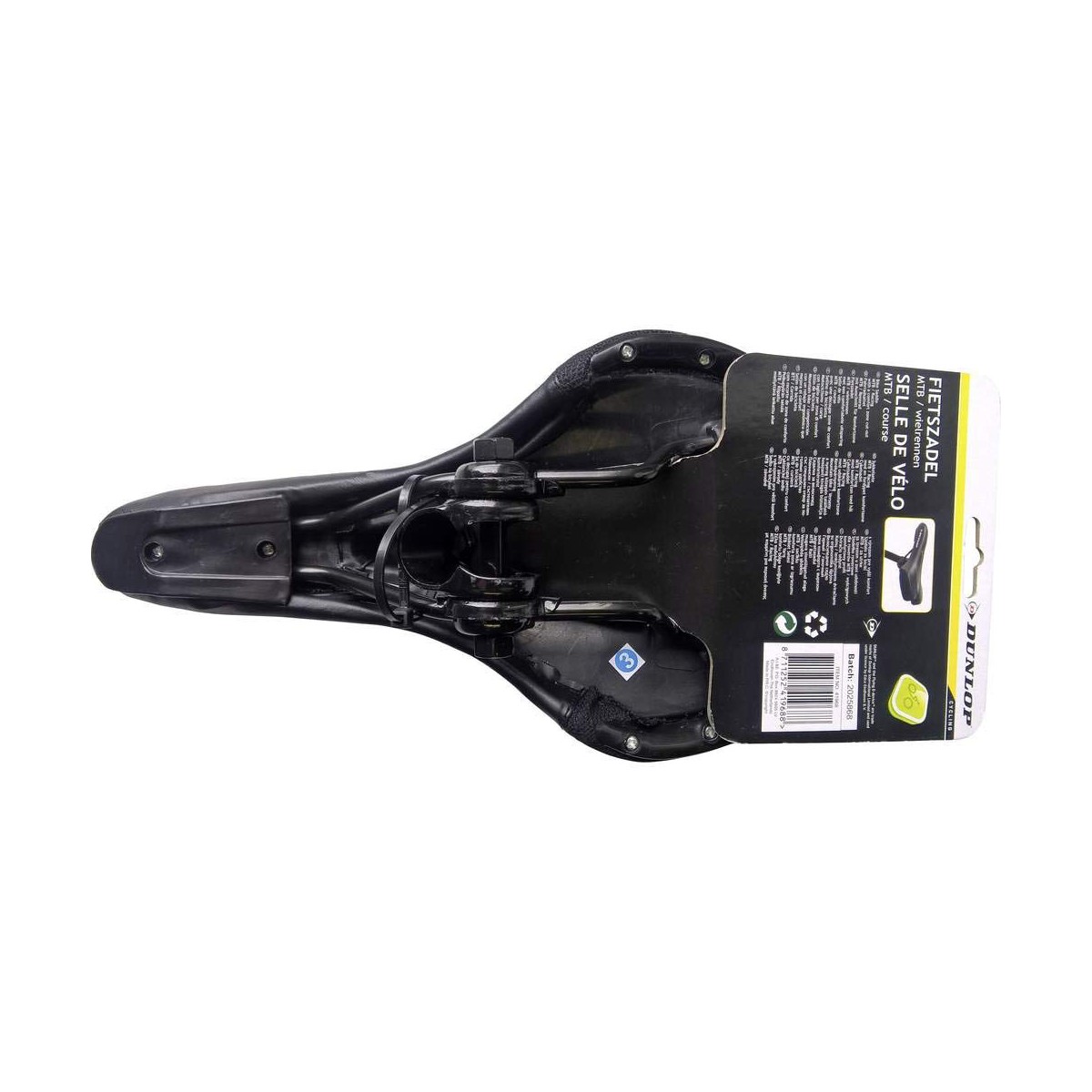 Sadeln Dunlop Svart Cykel - 2