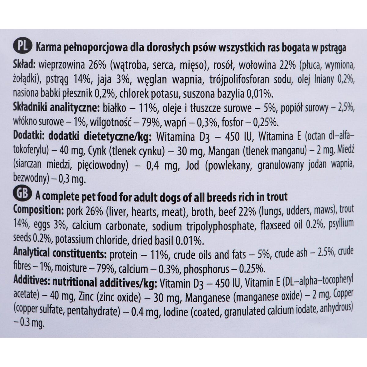 Våt mat Dolina Noteci Premium Fisk 400 g - 2