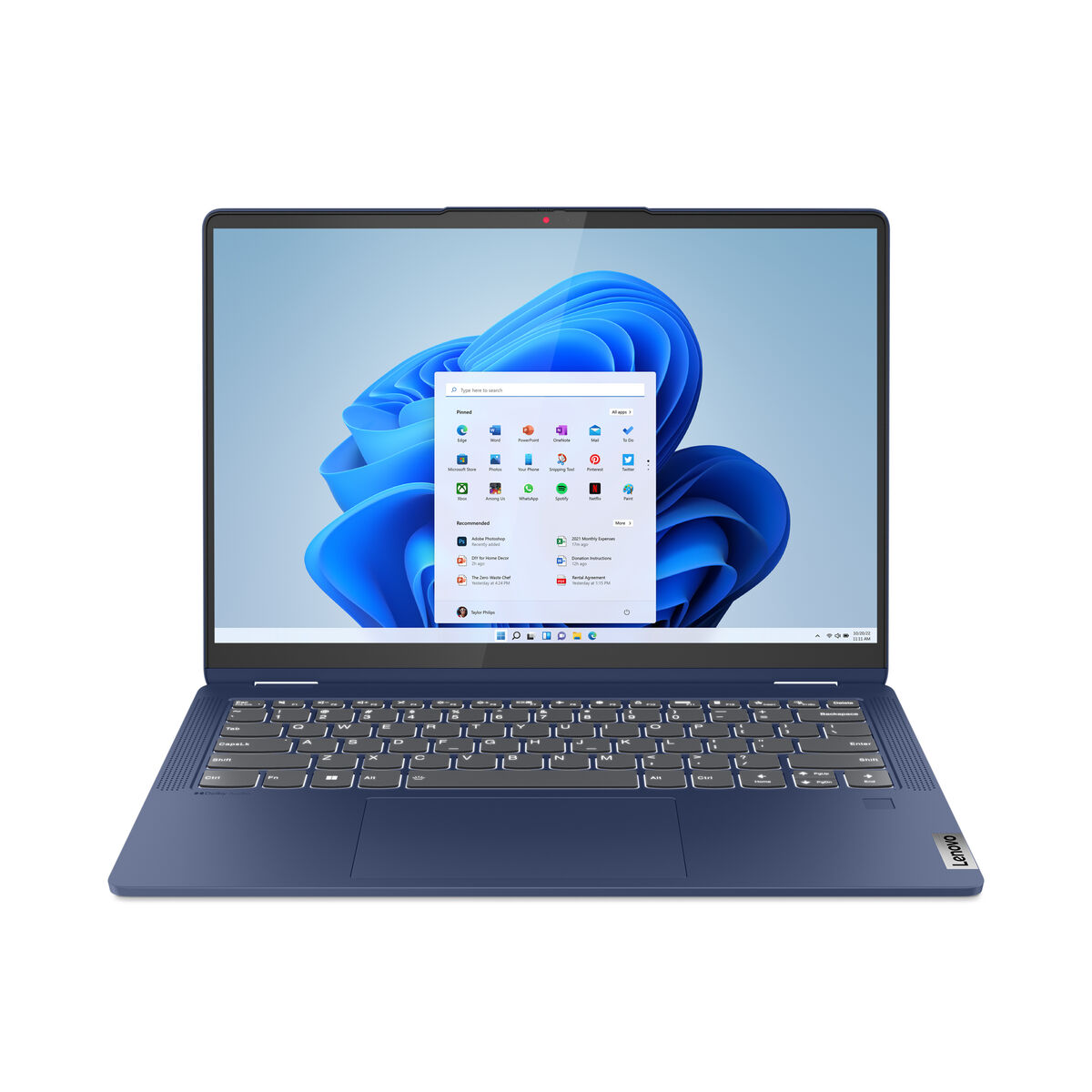 Bärbar dator Lenovo 82XX00GGSP 14" AMD Ryzen 5 5625U 16 GB RAM 512 GB SSD Qwerty Spanska