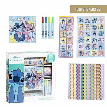 Set med klistermärken Stitch