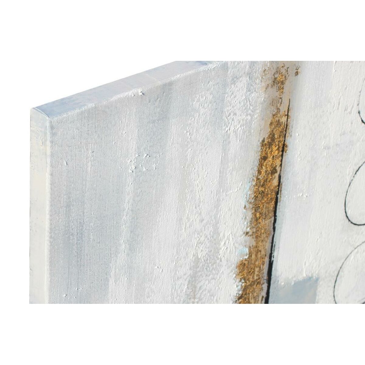 Kanvas DKD Home Decor Kanvas Trä MDF 100 x 2,8 x 100 cm - 2
