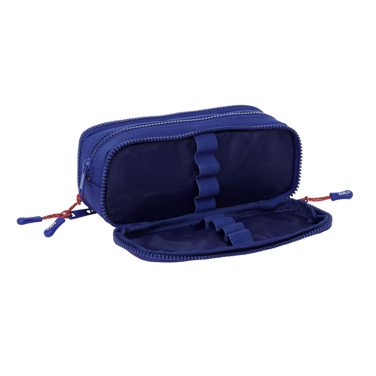 Tredubbel Carry-all F.C. Barcelona 24/25 Rödbrun Marinblå 21 x 8 x 8 cm - 5