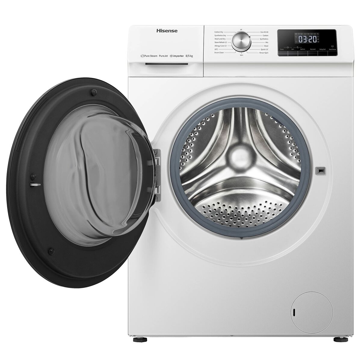 Washer - Dryer Hisense WDQA8014EVJM 1400 rpm - 2