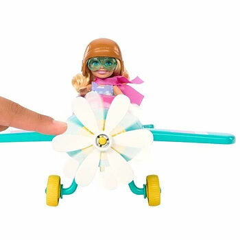 Docka Barbie CHELSEA ET SON AVION