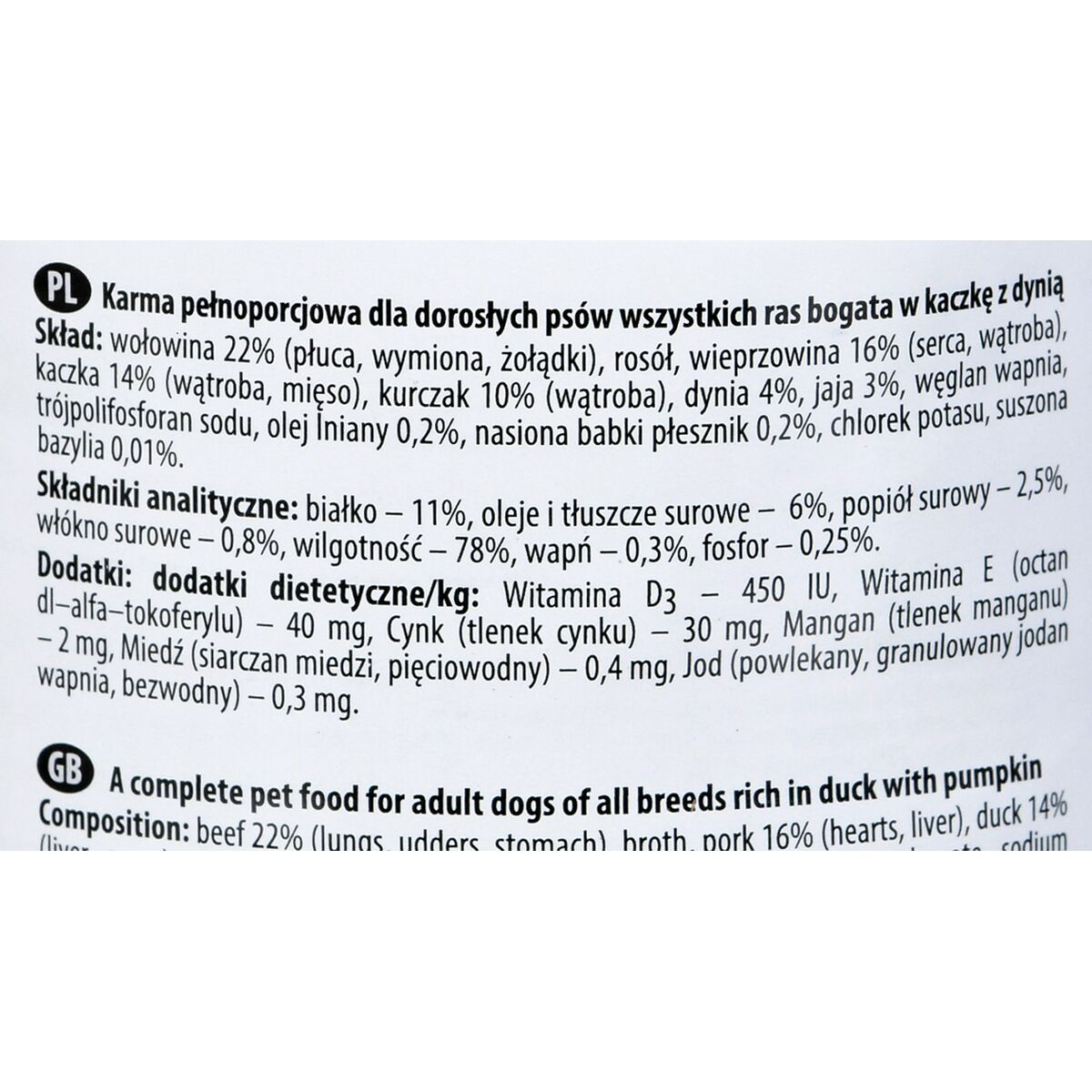 Våt mat Dolina Noteci Premium Anka 400 g - 2