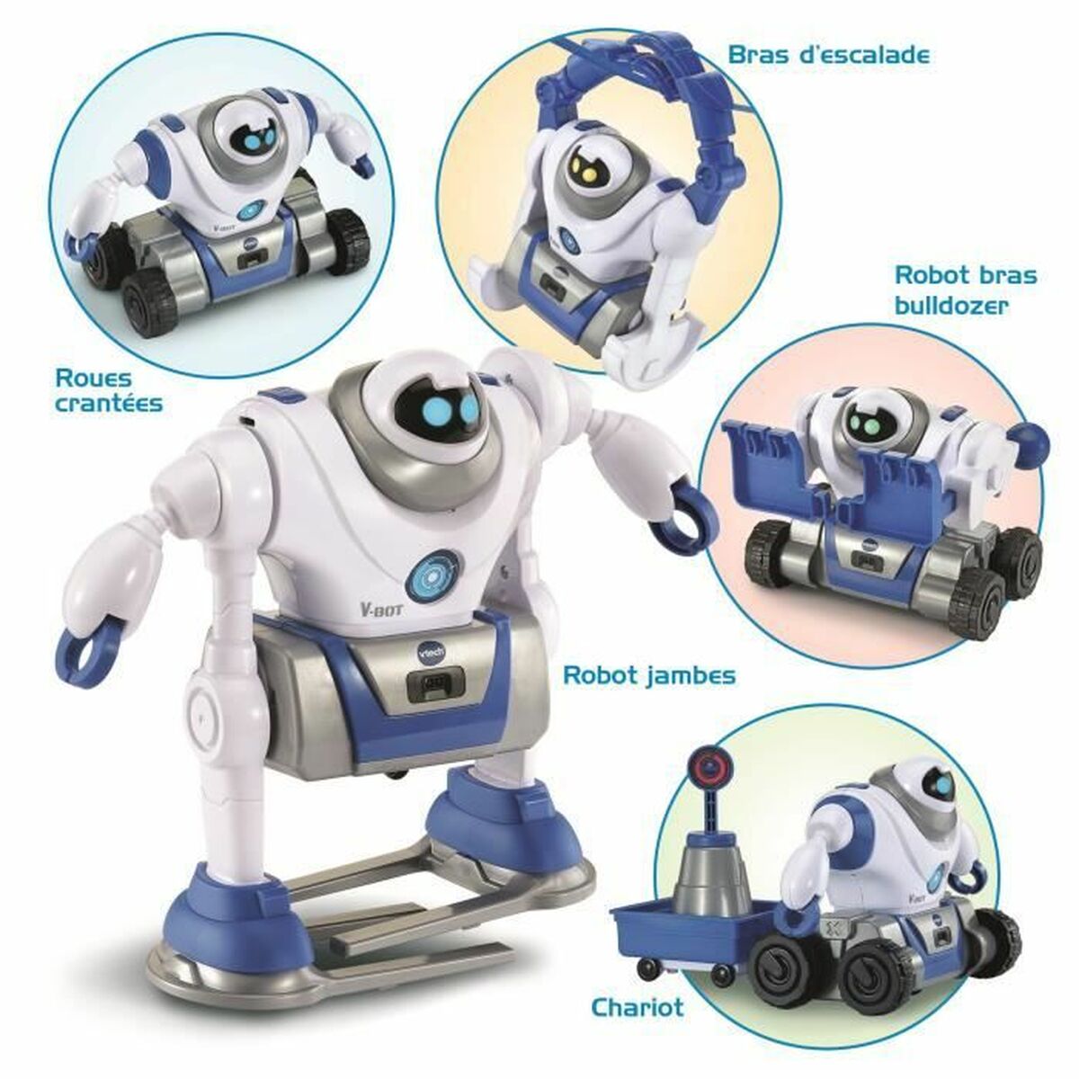 Tillbehör till dockhus Vtech V-BOT EXPLORER - 5