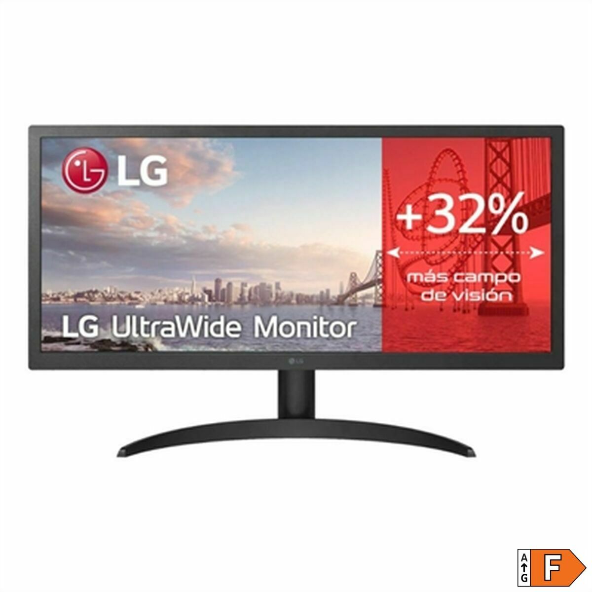 Monitor LG 26WQ500-B 25,7" 4K Ultra HD 144 Hz 75 Hz - 2