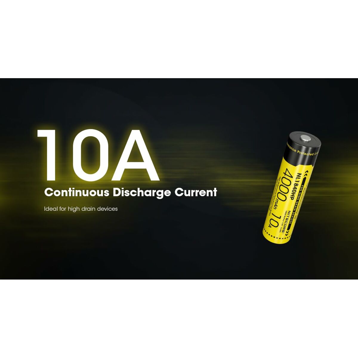 Laddningsbara Batterier Nitecore NT-NL1840HP 4000 mAh 3,6 V 18650 - 2