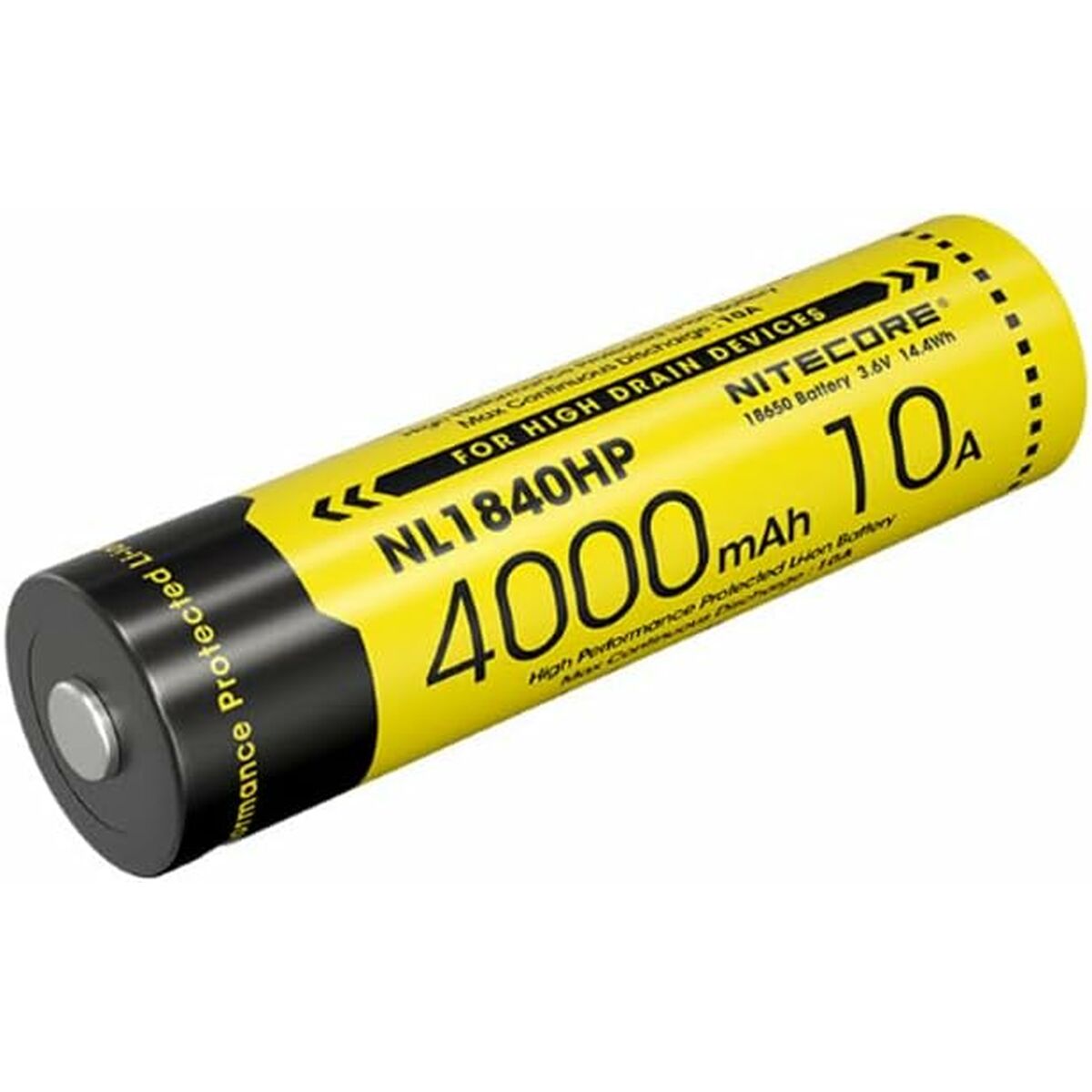Laddningsbara Batterier Nitecore NT-NL1840HP 4000 mAh 3,6 V 18650