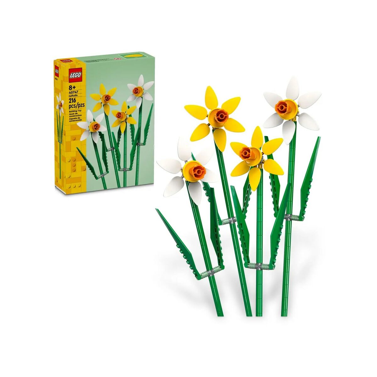 Byggsats Lego Botanical Collection 40747 Daffodils Multicolour 216 Delar