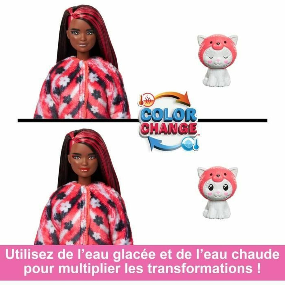 Docka Barbie Cutie Reveal Panda - 4