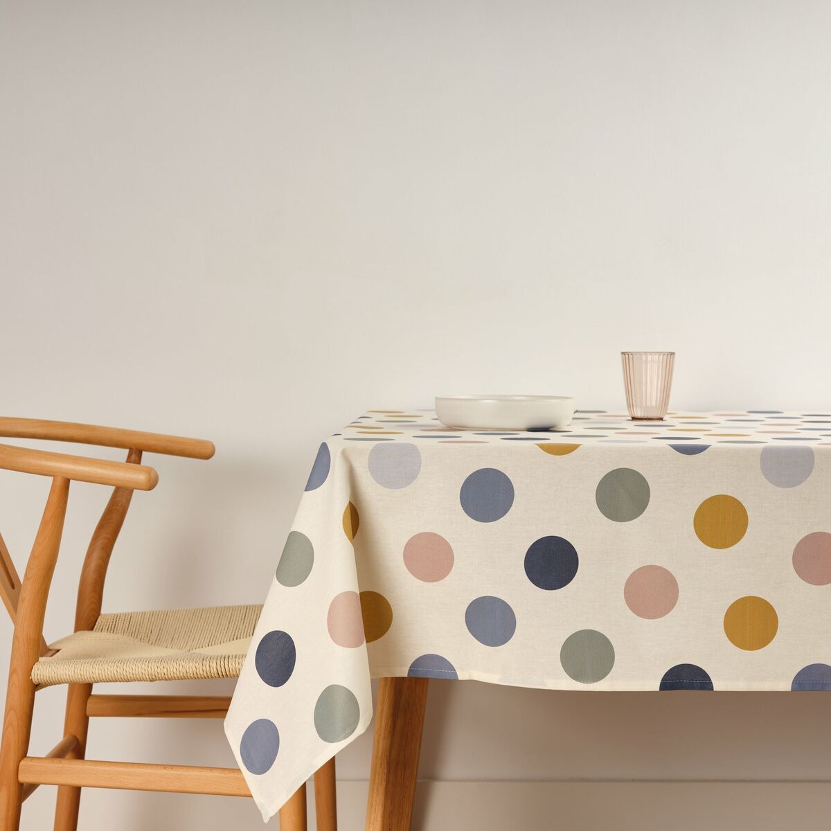 Fläckresistent bordsduk Belum 0120-160 Multicolour 200 x 150 cm Cirklar - 3