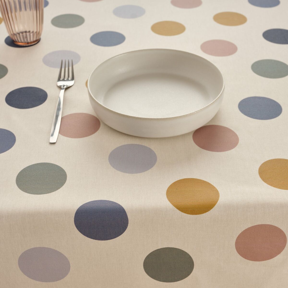 Fläckresistent bordsduk Belum 0120-160 Multicolour 200 x 150 cm Cirklar - 6