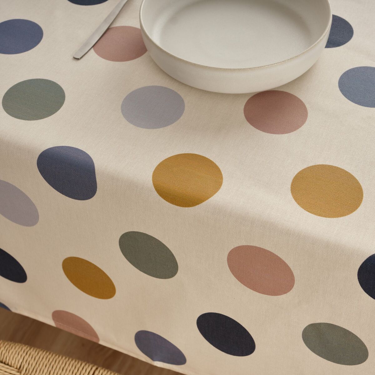 Fläckresistent bordsduk Belum 0120-160 Multicolour 200 x 150 cm Cirklar - 5
