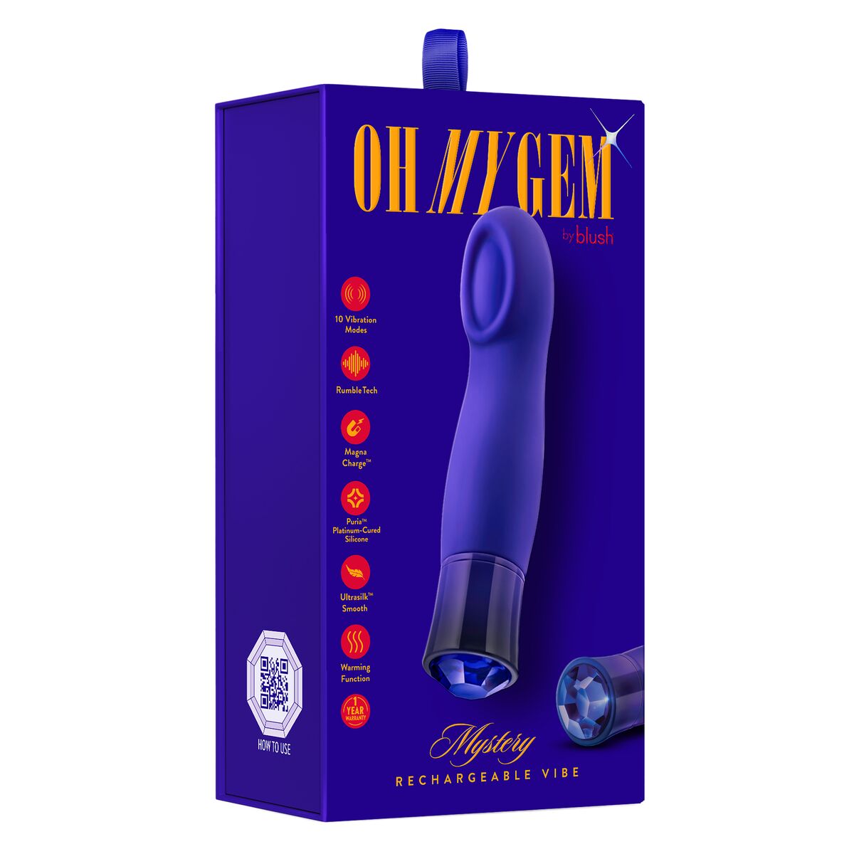 Minivibrator Blush Gem Mystery Purpur - 7