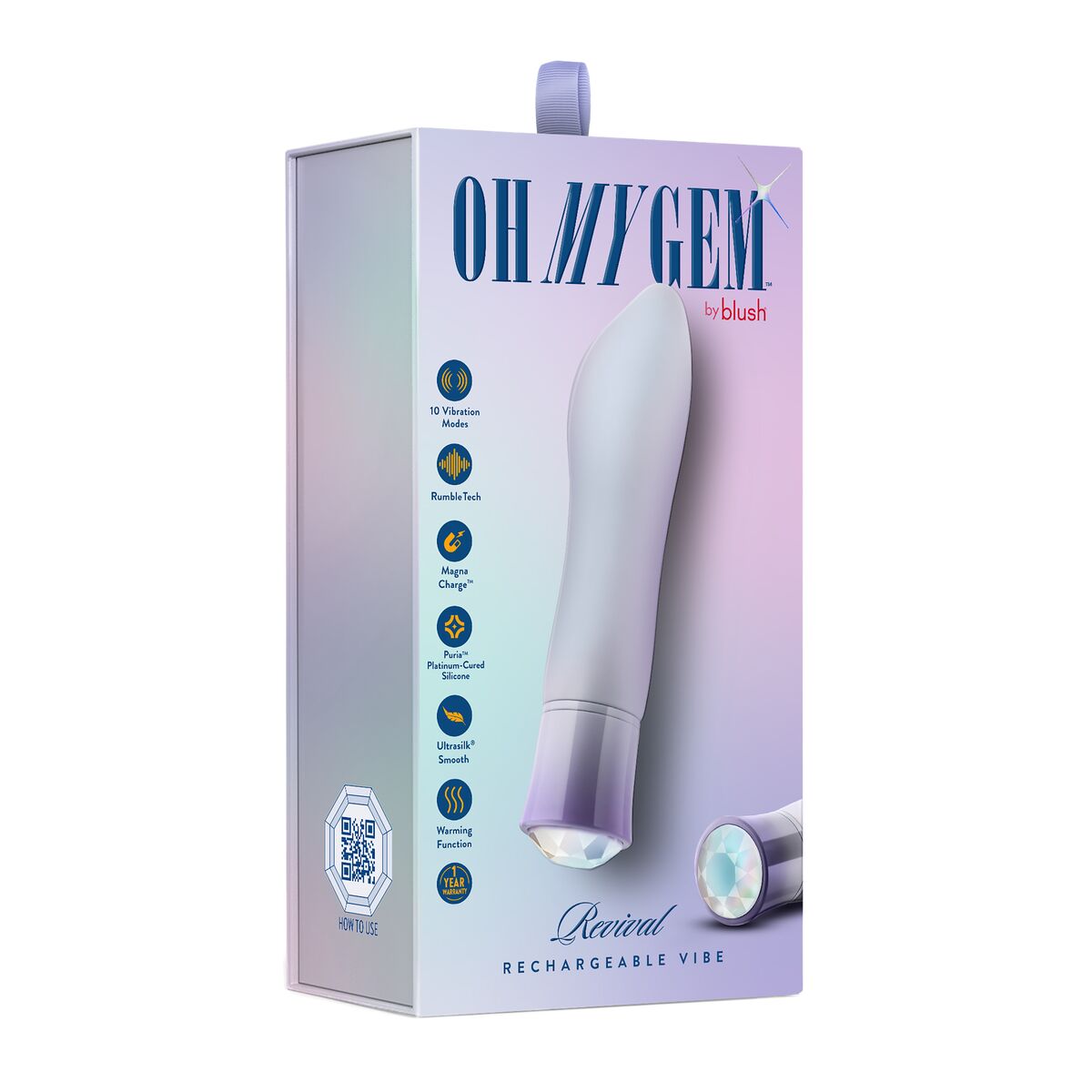Minivibrator Blush Gem Revival Purpur - 6