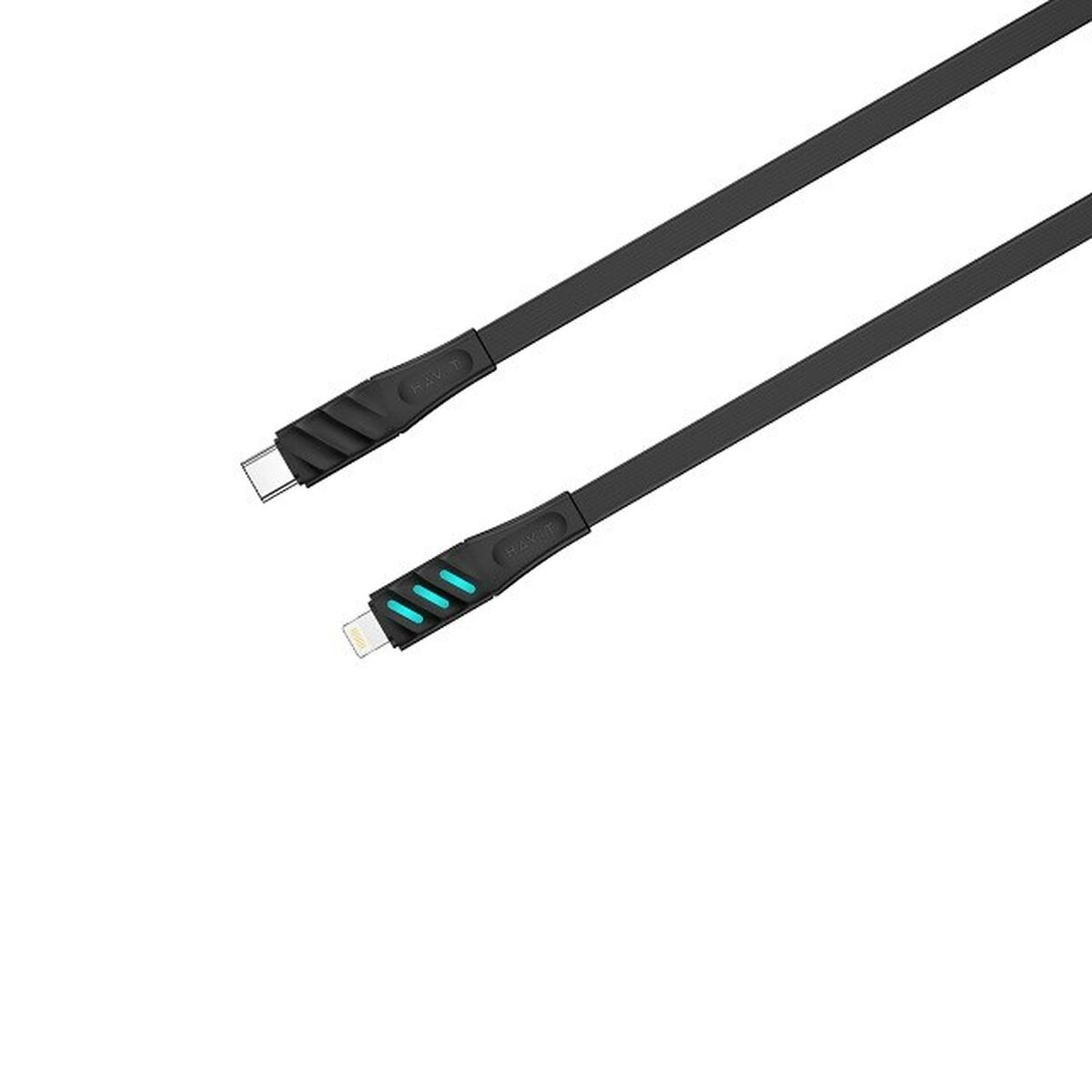 Kabel USB-C till Lightning Havit CB6255 Svart 1 m - 3