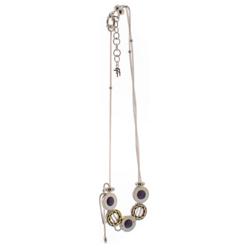 Damhalsband Folli Follie 3N1F045X 28 cm - 2