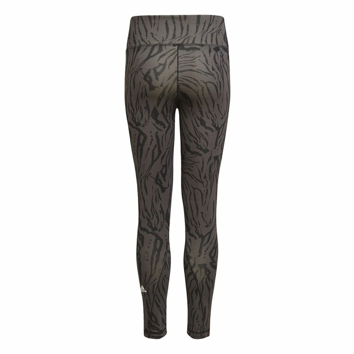 Träningsbyxa barn Adidas 7/8 Sport Animal Print Svart - 11