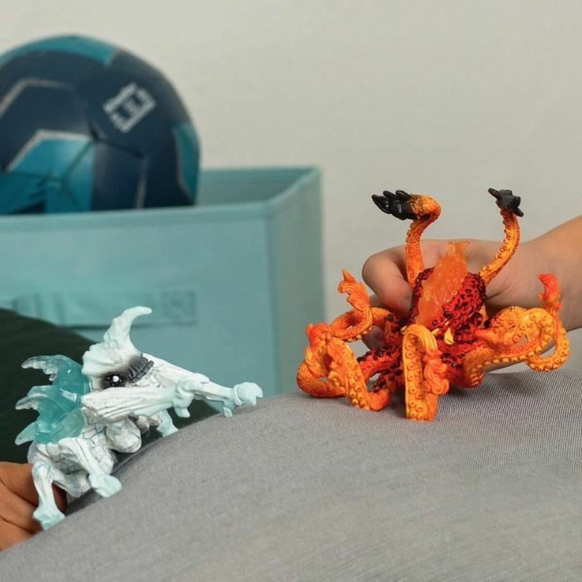 Tillbehör till dockhus Schleich Lava Octopus vs Ice Bug Duo - 4