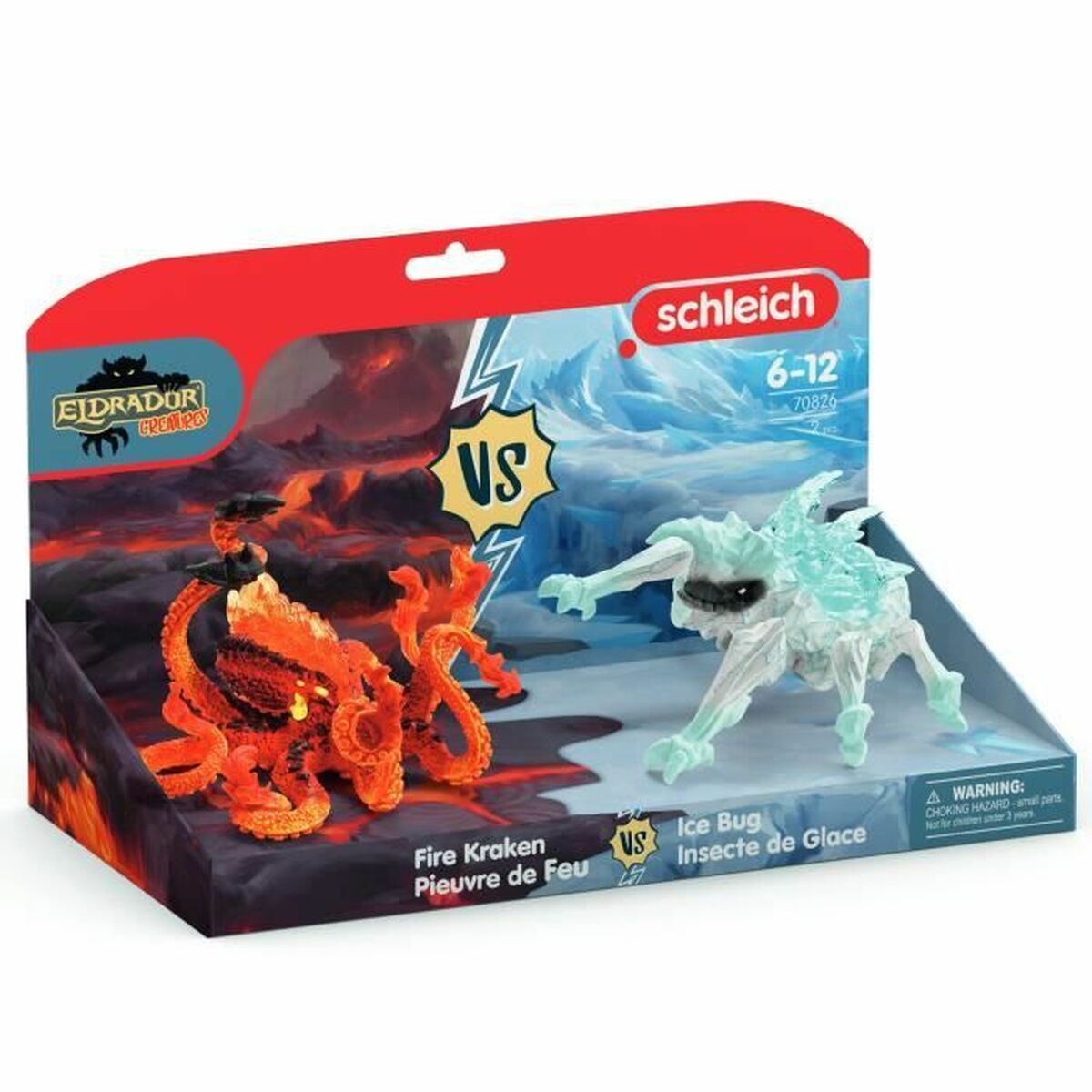 Tillbehör till dockhus Schleich Lava Octopus vs Ice Bug Duo - 5