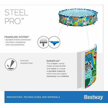 Bollhav Bestway Steel Pro 305 x 66 cm