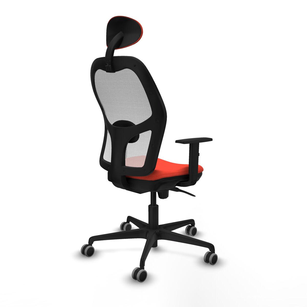 Kontorsstol med nackstöd Jorquera Piqueras y Crespo 1D036G1 Mörk Orange - 3