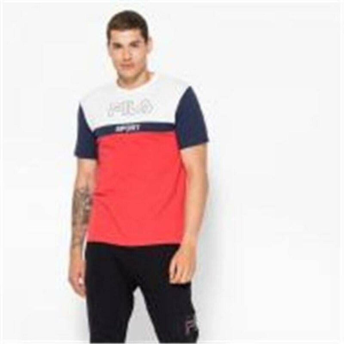 T-shirt med kortärm Herr Fila 682859 Vit - 12