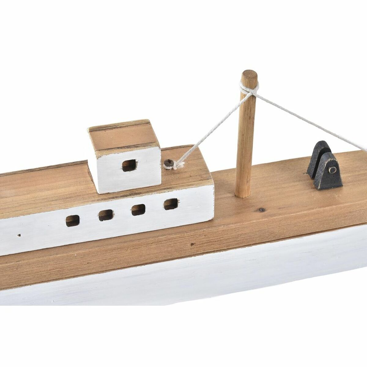 Prydnadsfigur DKD Home Decor 59 x 6 x 16 cm Vit Barco - 5