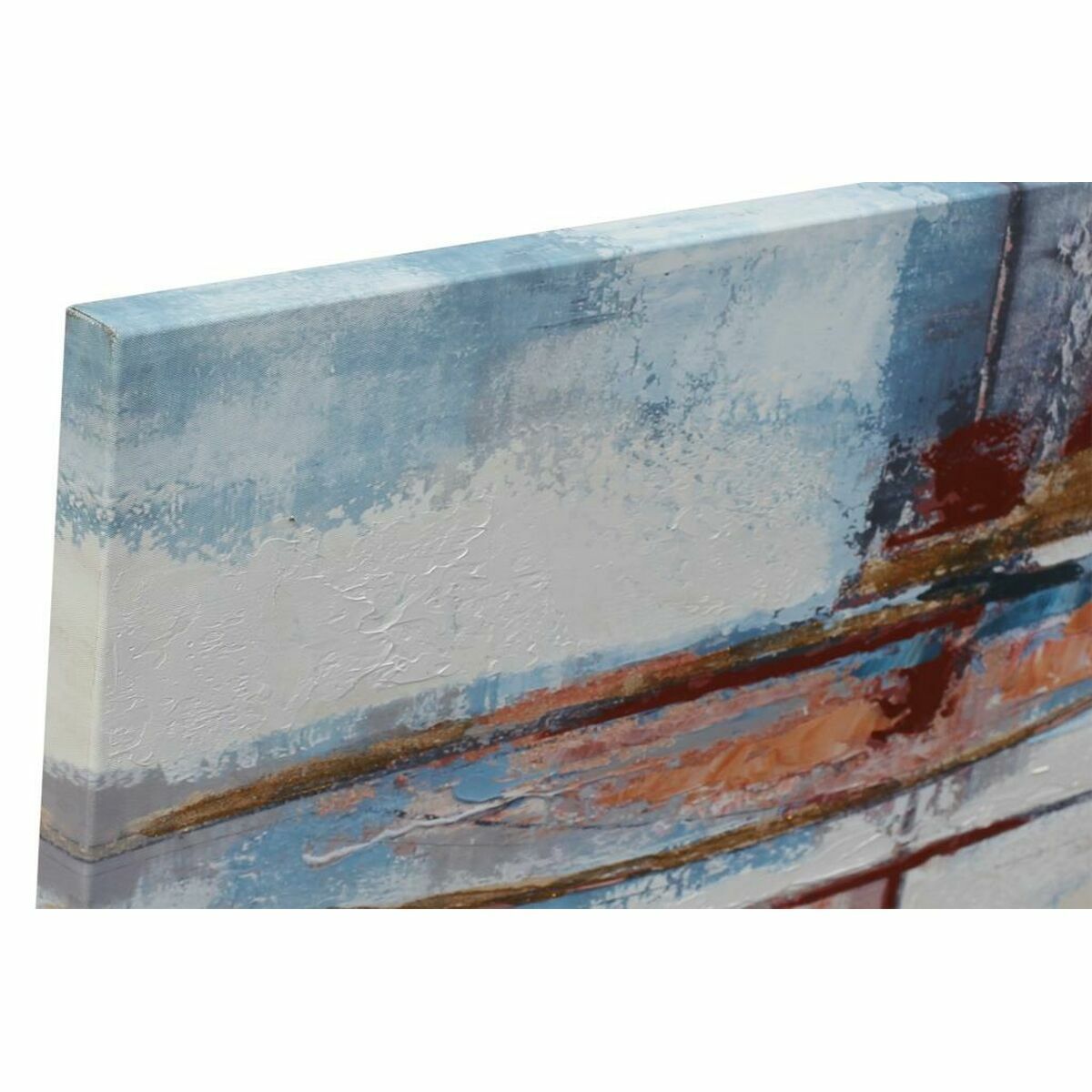 Kanvas DKD Home Decor Kanvas Trä MDF 140 x 2,8 x 70 cm - 9