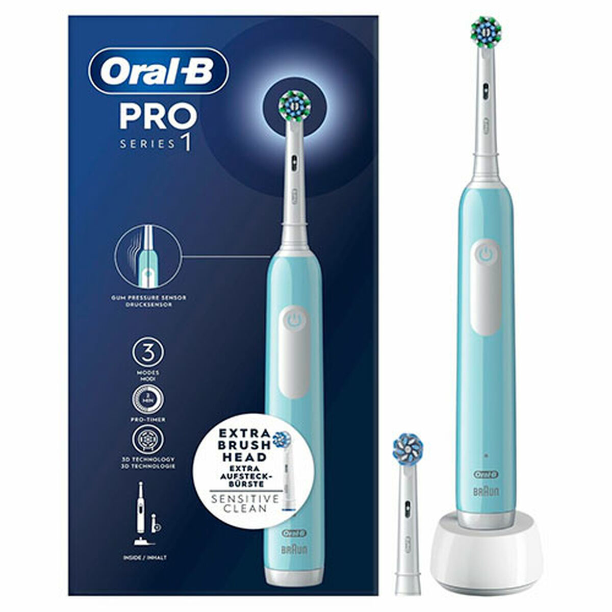 Elektrisk Tandborste Oral-B Pro 1 Blå